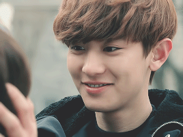 tipannies:chanyeol smiling↳ requested by @chanyoel