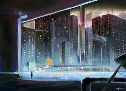 deviantart:  Snowy City by amy30535 