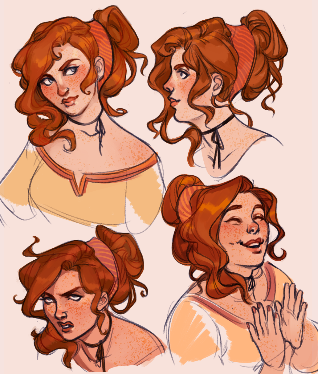 ruushes:somehow i’d never drawn portia b4 this week?? and now i cant stop drawing