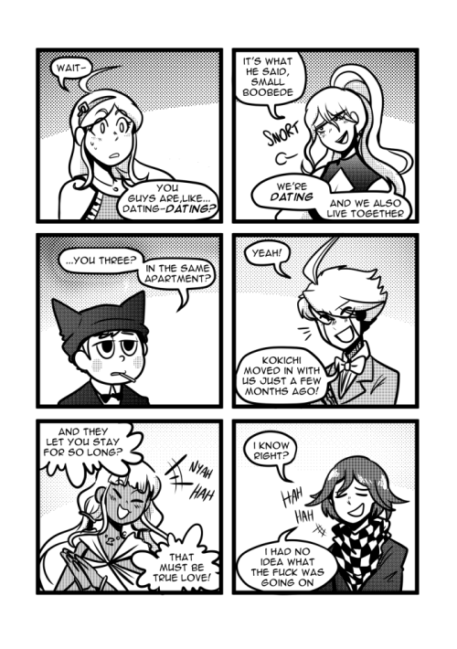 chibigaia-art: AND THEY WERE BECAME ROOMMATES…. two a peek into the life of three walking disasters 