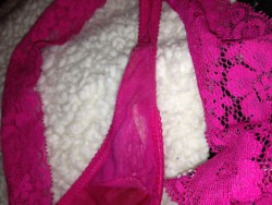 sexycaitlingirl:  My dirty panties from today.