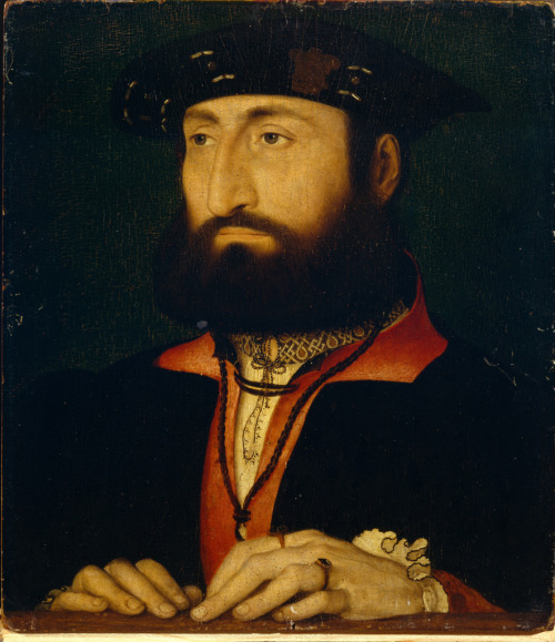 Portrait of Louis de Clèves, by Jean Clouet, Accademia Carrara, Bergamo.