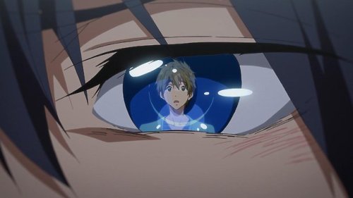 «The eyes are the mirror of the soul and reflect…» MakoHaru is true canon, change my mind. 