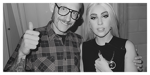 inlovewithgaga:  Lady Gaga and Terry Richardson Behind the Scenes 
