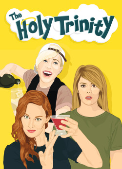 Ark-Design:  “The Holy Trinity” Aka Mamrie Hart (Mamrie), Grace Helbig (Gracehelbig),