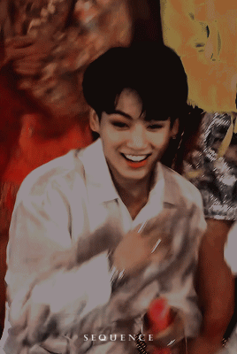 Our Kookie Is Having Fun