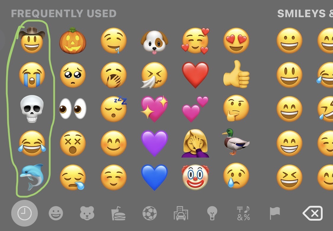 Porn yeonbins:your first column of emojis describes photos