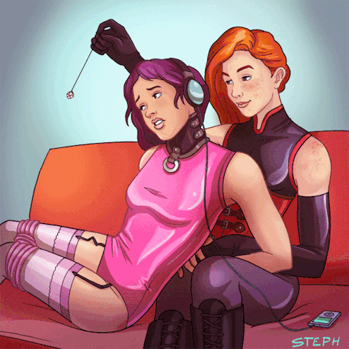 hypnotizedselina:  tohypnofu:  sleepystephbot:  Another drawing for a friend~ She isn’t on tumblr, but I thought I’d share anyway : ) https://www.youtube.com/watch?v=gwcdsIUfMag  And she needs to get on Tumblr doesn’t he teehee  And an exceptionally
