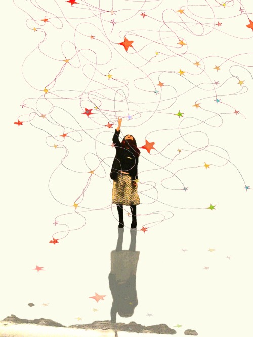 red-lipstick:  Hanemusi  aka Cosuke Saco aka Coton Chaton   コトン シャトン (Wakayama, Japan) - 未来跡, 2009    Drawings: Ballpoint Pen