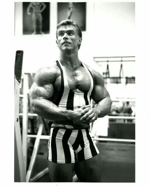 drwannabe:  Lee Priest   Young Lee Priest, the man has been a muscle freak nearly