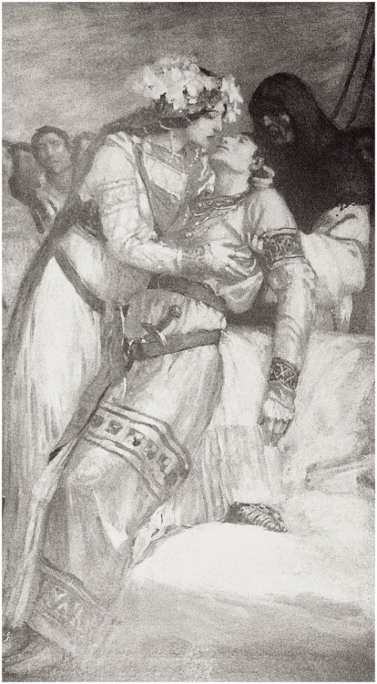 La Princesse lointaine.1910.Œuvres complètes illustrées de Edmond Rostand.Illustrations en couleurs 