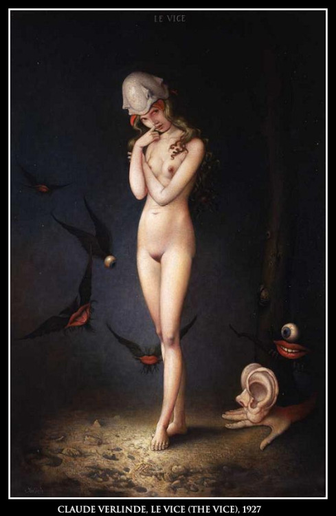 adhemarpo:  Claude Verlinde - Le vice (1927)