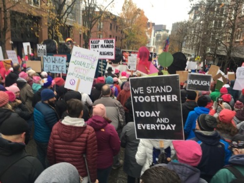thedailyseattleite:1/20: Women’s March 2018, notable signs (pt. 2)