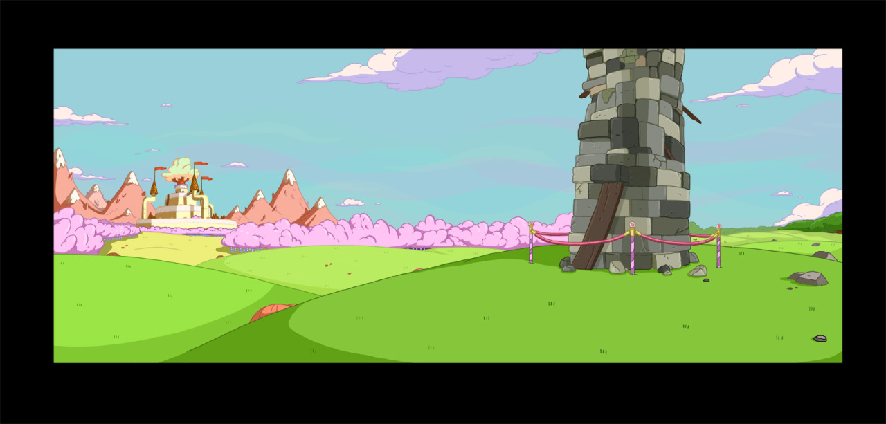 more backgrounds from The Tower art director - Nick Jennings BG designers - Santino