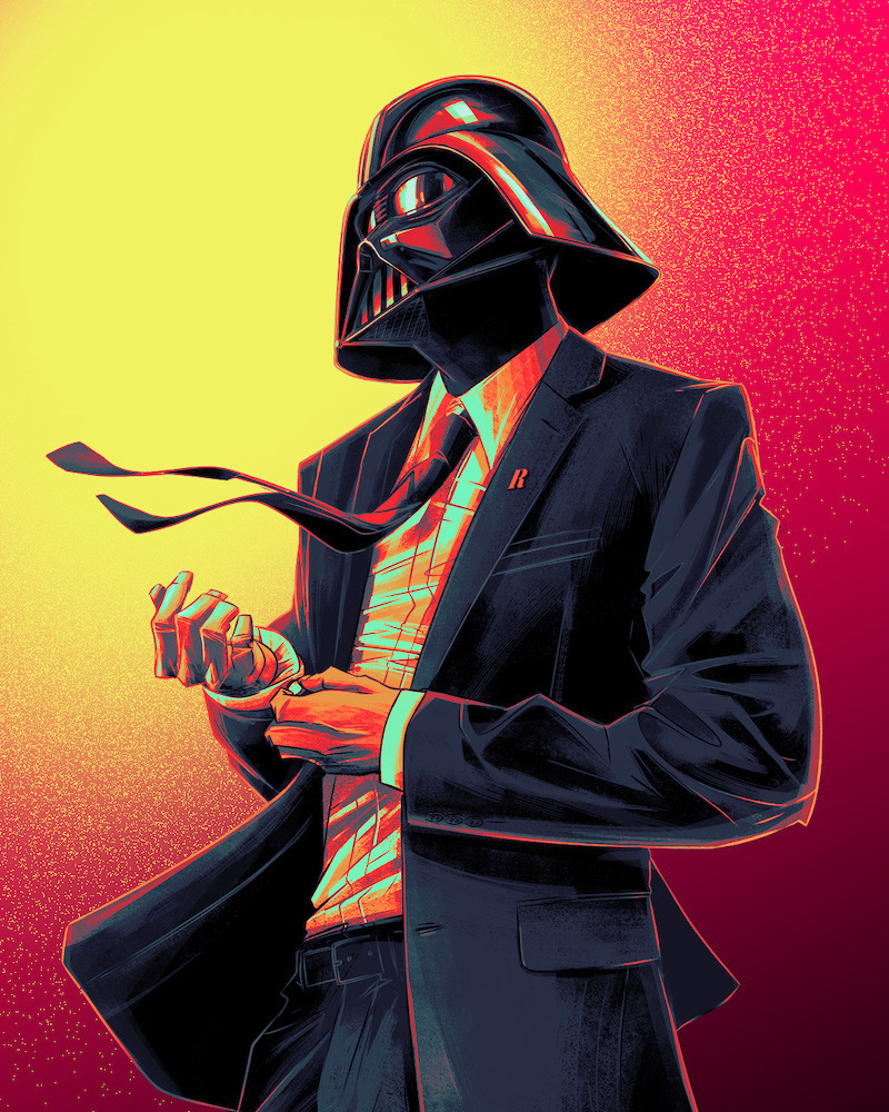 May the 4th - Created by César Moreno  You can follow this artist on Twitter and Instagram.