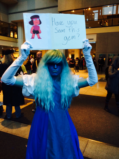merrinberry:  My sapphire cosplay for eccc