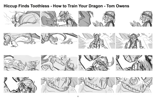 Hiccup Finds Toothless [Storyboard]- How To Train Your DragonTom Owens