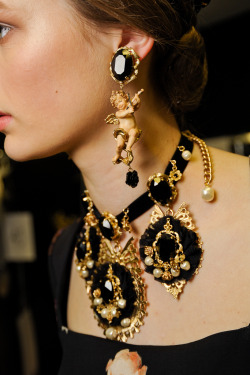 girlannachronism:  Dolce & Gabbana fall