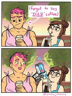 paisleydrawrs:  Cute ice girlfriend to the