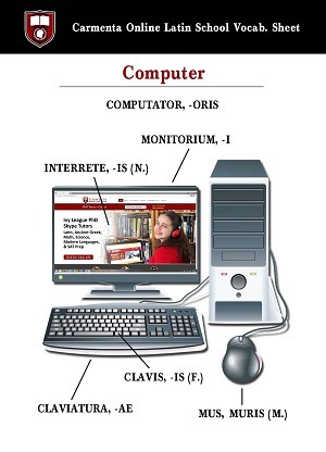 COMPUTATOR, -ORIS(vía Latin Tutors | Carmenta Online PhD Tutors | Free Vocab Sheets)