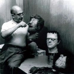 torontocrow:  The man who remade the classic Monsters for Route 66! For the task of recreating some of Hollywood’s most famous monsters, Columbia Studios’ Make-Up Dept. head, Ben Lane Hired Veteran Make-up man Maurice Seiderman, wHo created a number