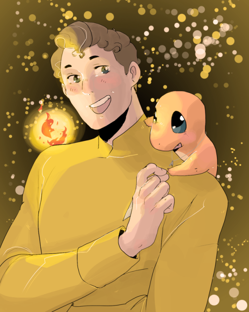 A boy and his Charmander