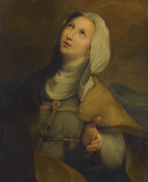 The Blessed Michelina.Probably 18th century copy of a detail after Barocci’s original in the P