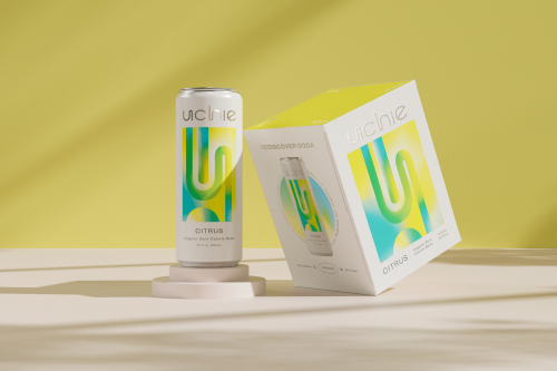 Uchie Packaging by Kati FornerUchie came to us to help former pop lovers rediscover the joys of soda