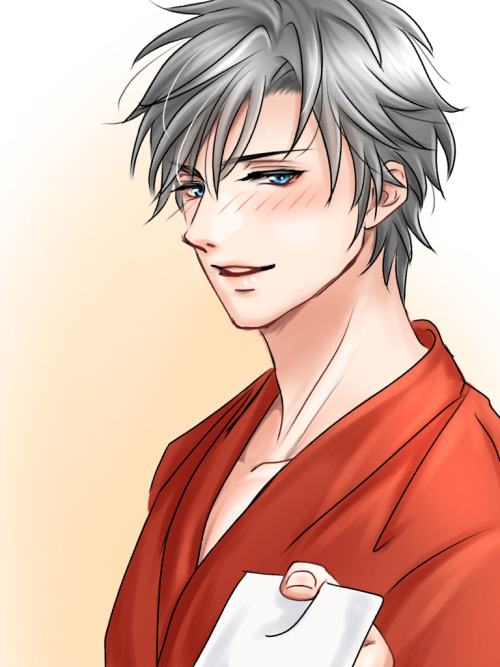 Art by 柚@koiranmira⊳ Sanada Yukimura of Samurai Love Ballad Party (SLBP) Permission granted*DO 