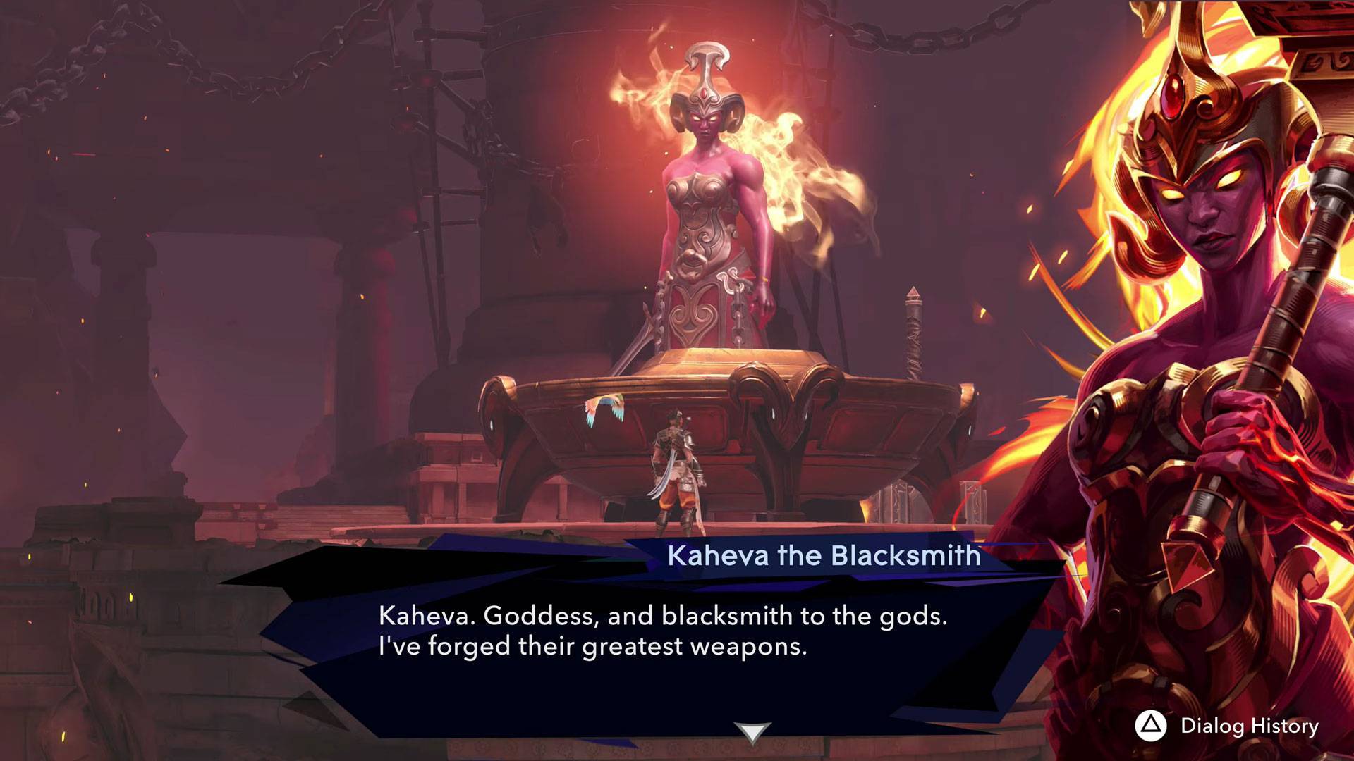 Prince of Persia: The Lost Crown, PS5, Gameplay, Screenshots, Kaheva the Blacksmith