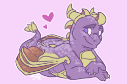 drawingwithclaws:  bday present for gengar-gender look at this handsome chub kid !! 