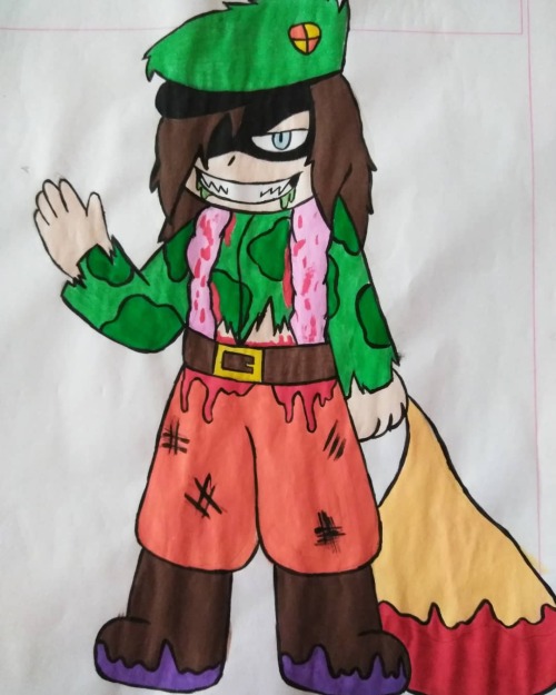 It's A Bit Late But I Want To Wish You All A Happy Halloween, Here My Oc In Diguise.