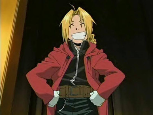 FMA Fullmetal alchemist ed Edward Elric 2003 / first anime style