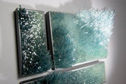 asylum-art:Ocean-Inspired Glassblowing Sculptures By Shayna Leib For 6 years now, I have been creating works in the Wind &amp; Water Series. It wasn’t until I visited Croatia that I had the urge to directly depict the water itself. Up until now, my
