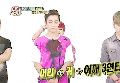 inpinitaize:  kikwang having fun hitting doojoon then getting scared after 