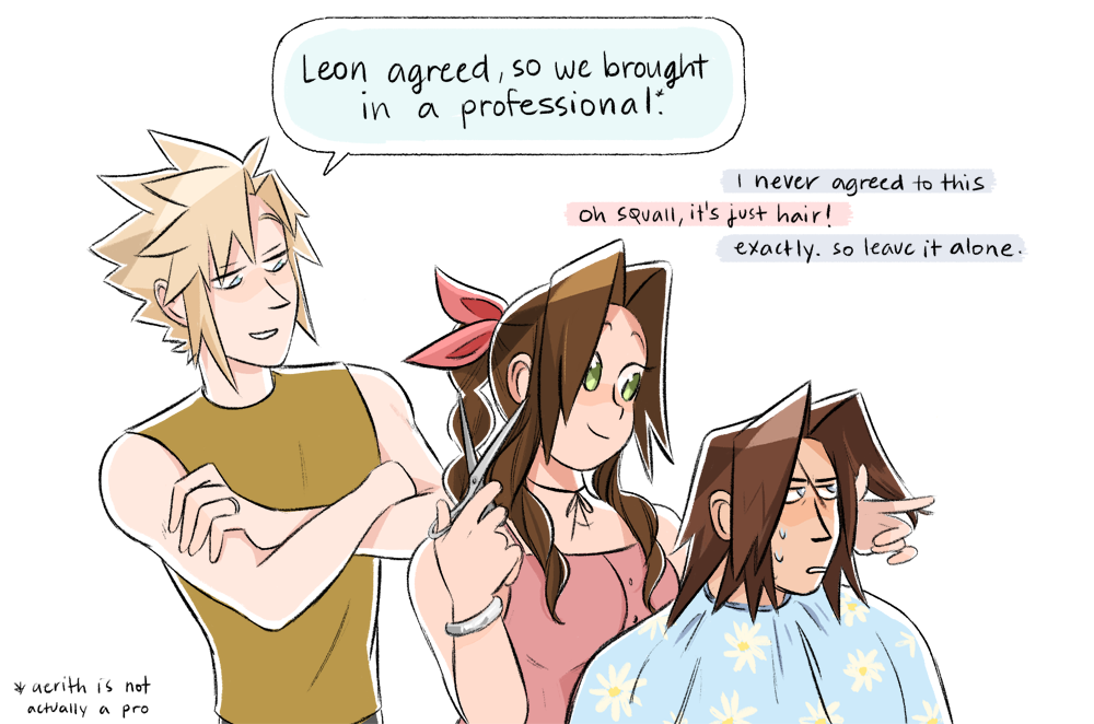 liverpepper:  sora: his hair hasnt been this short since we were 8!!!!! 