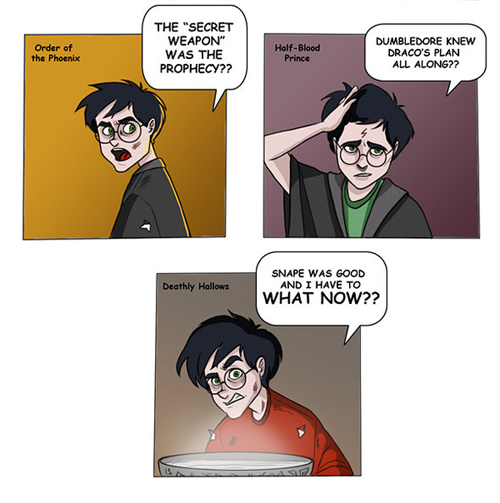 firewhisky:  Nobody tells Harry anything by loleia 