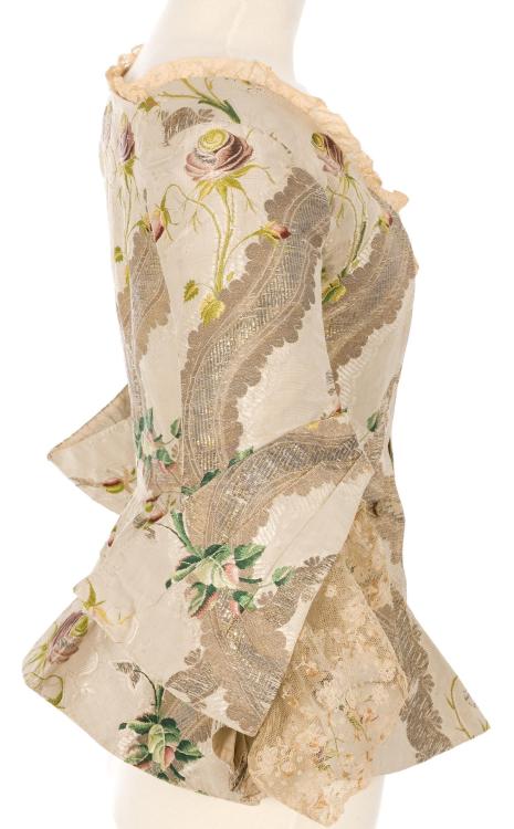 Jacket with Matching Stomacher, mid-to-late 18th century; Louis XV period