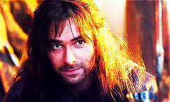 thorinds:  Hobbit Meme: [¾] Dwarves - Kili  “A runestone. My mother gave it to me so that I’d remember my promise. That I would come back to her… She worries. She thinks I’m reckless.”  