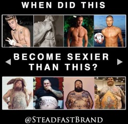 inkedfatboy:  bigblockgamc:  A friend of mine found this lol thatâ€™s an old pic for me(prebeard) this is so funny!  It Never did for me!! Adam follow this guy heâ€™s hot but str8 and but you would love the women he posts pics of Trust me! 