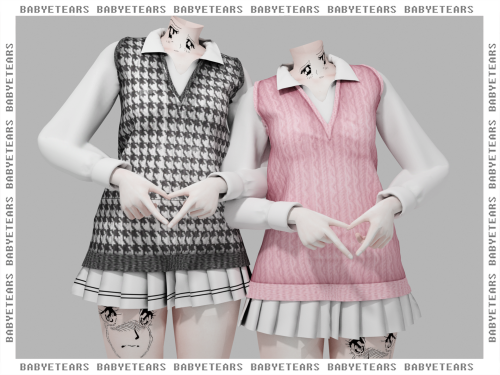 Sweater with shirtMesh by meAll lods12 swatchesdo NOT re-upload and or claim as own creationDo not share in folders or other sitesDownload free on PatreonEnjoy! #s4#ts4cc#s4cc#s4ccfinds#sims4ccfinds#s4alpha