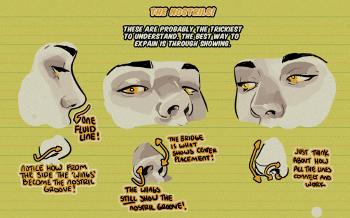 thundercluck-blog:Hello, friends!Meg here for another TUTOR TUESDAY! Today let’s look at noses! They