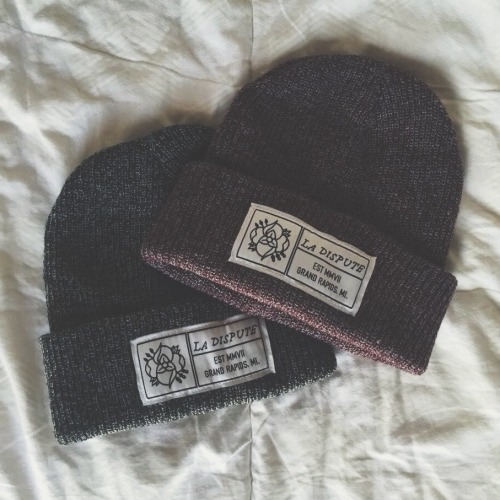 spittersbequitters:  Baby bought us matching beanies straaya