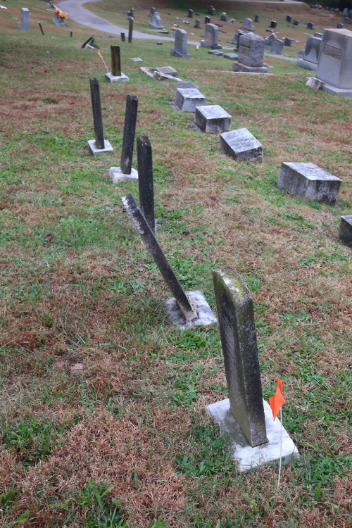 Pictures from the Cemetery Preservation Workshop that I just taught in Mooresville, NC. The weather 