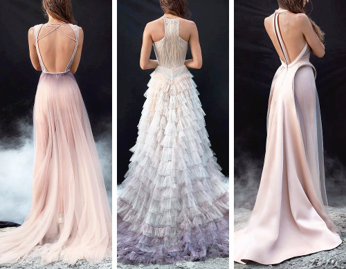 spark-of-jenius:evermore-fashion:Hassidriss ‘Ashes’ Spring 2019 Haute Couture Collection@sartorialad