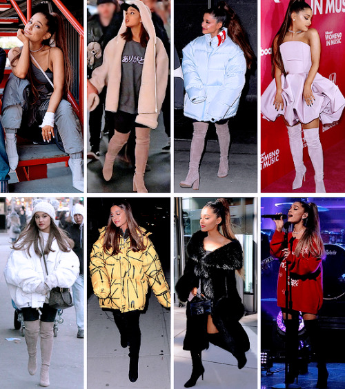 eizasgonzalez:Ariana Grande’s 2018 Outfits 