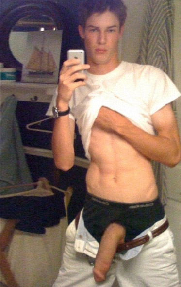 Cute boys with big dick bulges