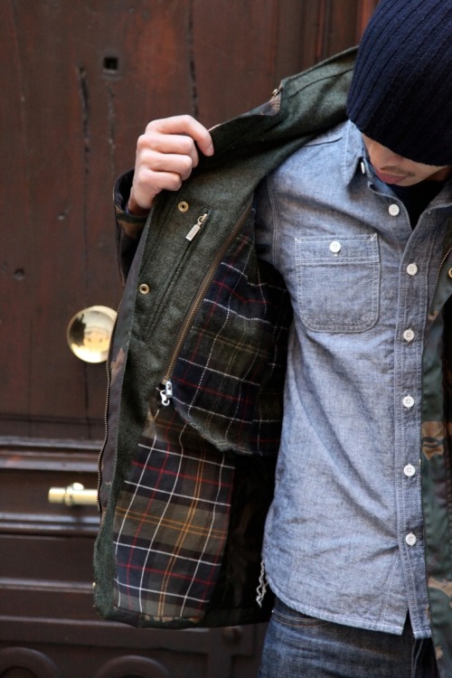maninpink:  Denim shirt