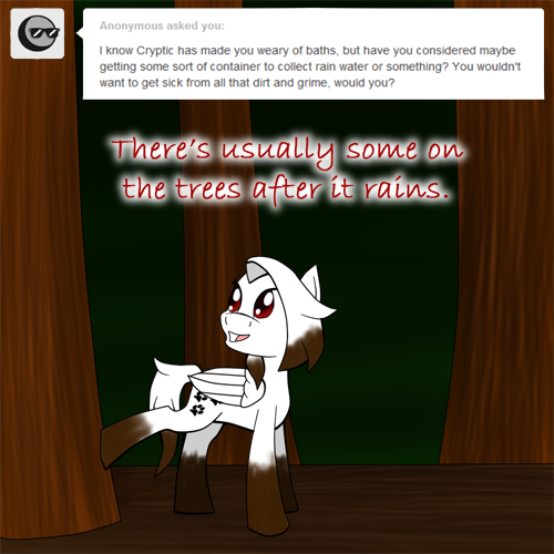 askpawprints:  Pawprints:…At least I’m all clean now. ((Sorry about the black