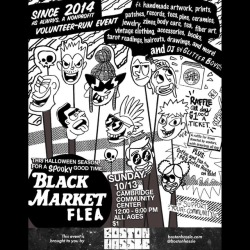 Hello, I Will Be At The Next Black Market Doing Caricatures.  When? Sunday October